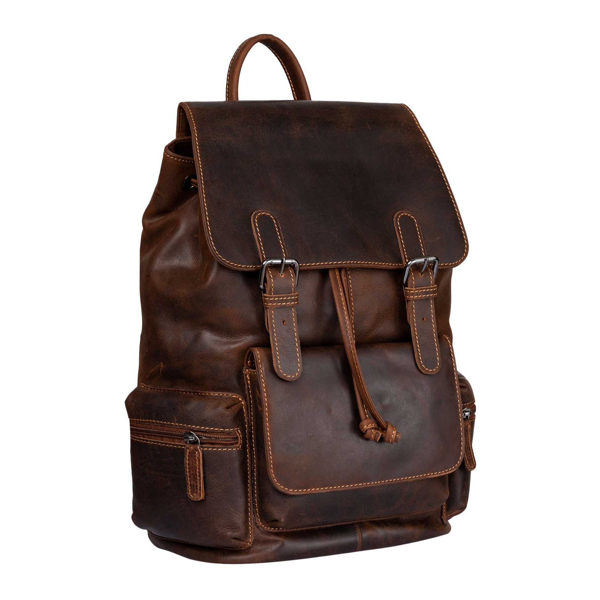 Edmonton Leather Backpack Sandal - Unisex - Greenwood Leather