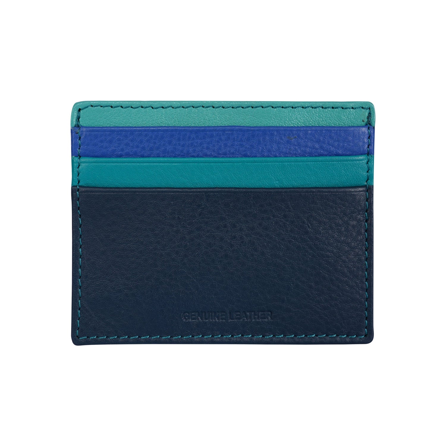 Credit Card Holder Melody Blue - Greenwood Leather