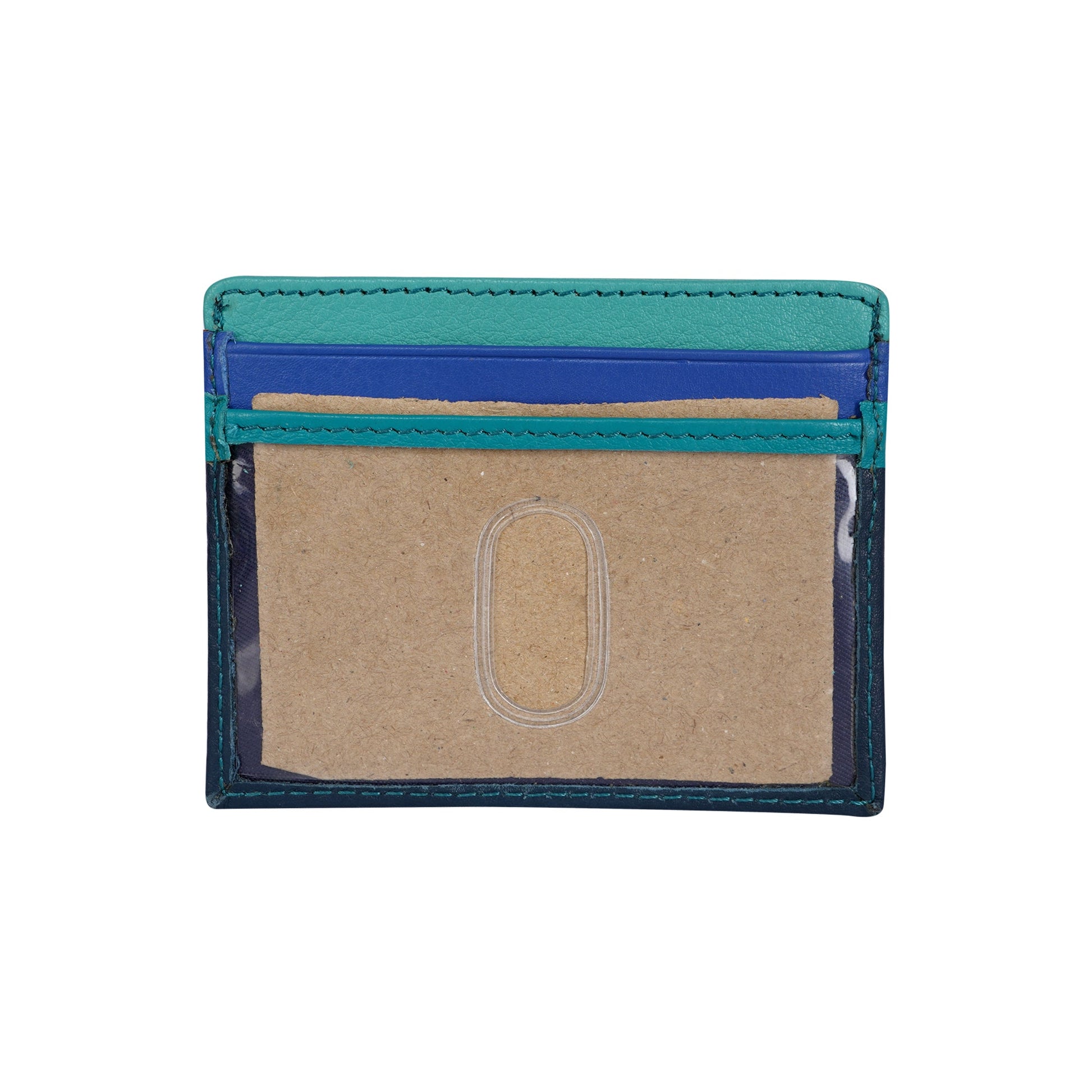 Credit Card Holder Melody Blue - Greenwood Leather