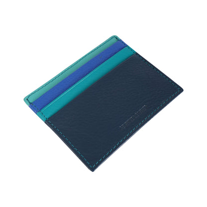 Credit Card Holder Melody Blue - Greenwood Leather