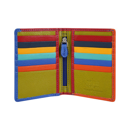 Pocket Card Holder Jamaica Blue - Greenwood Leather