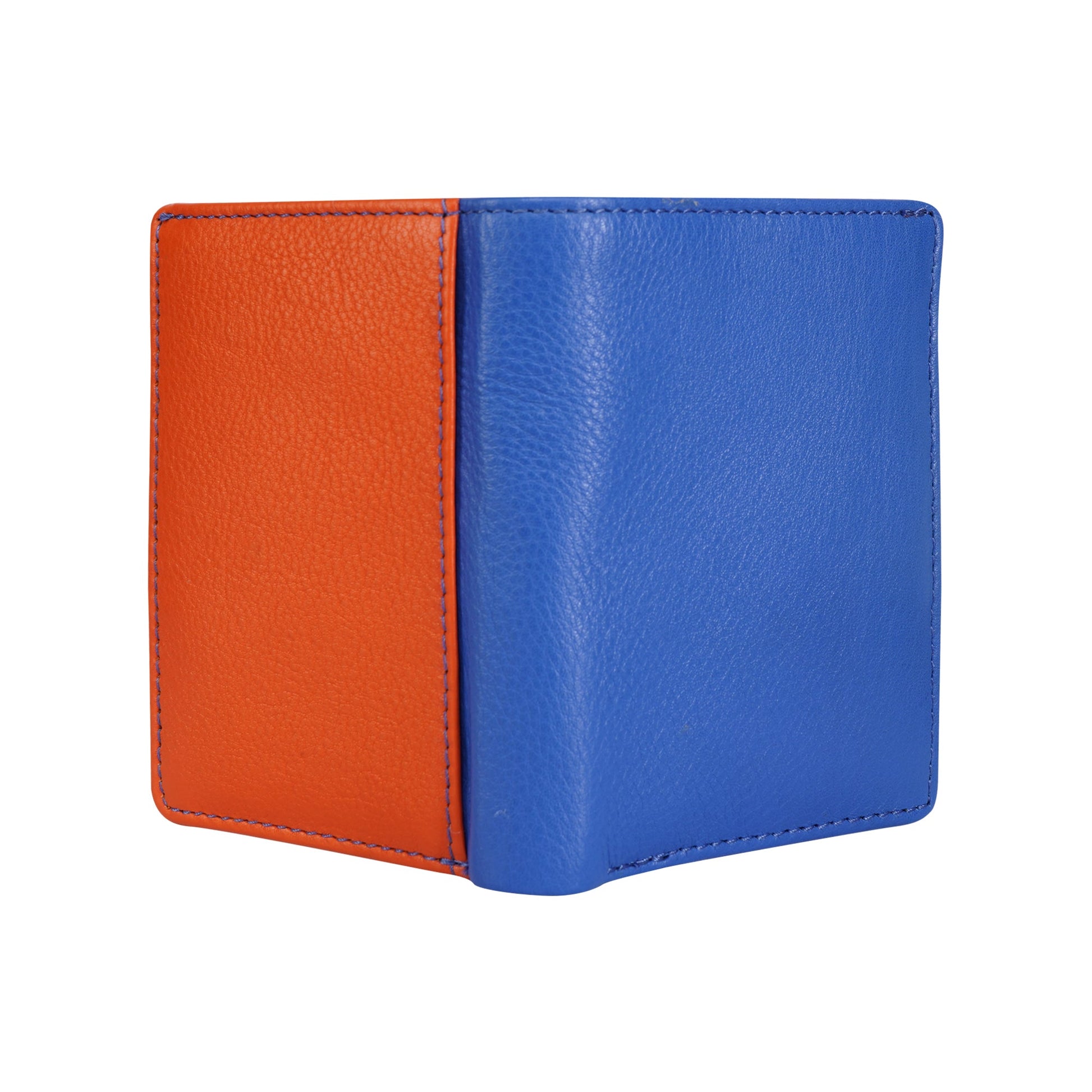 Pocket Card Holder Jamaica Blue - Greenwood Leather