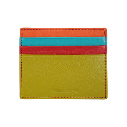 Credit Card Holder Melody Red - Greenwood Leather