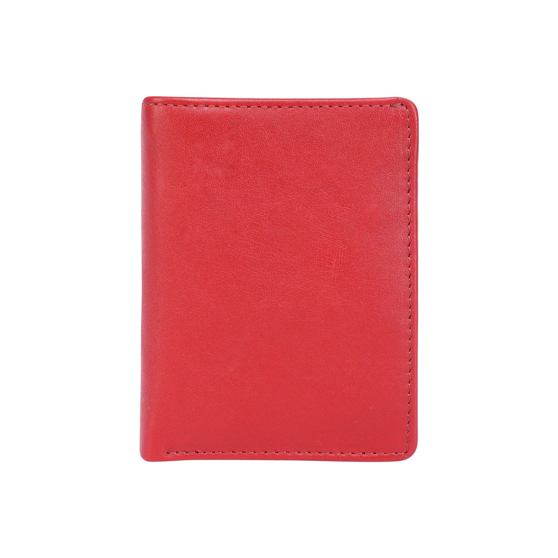 Pocket Card Holder Jamaica Red - Greenwood Leather