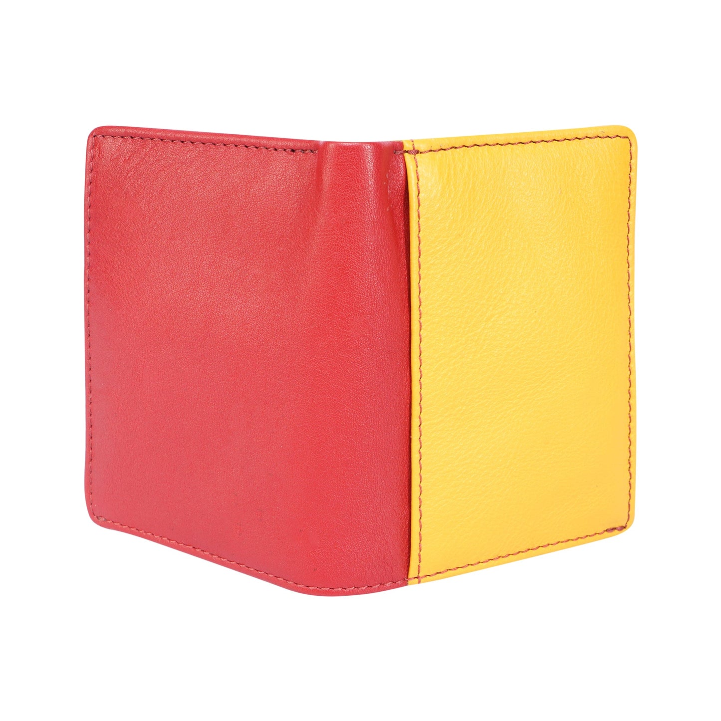 Pocket Card Holder Jamaica Red - Greenwood Leather