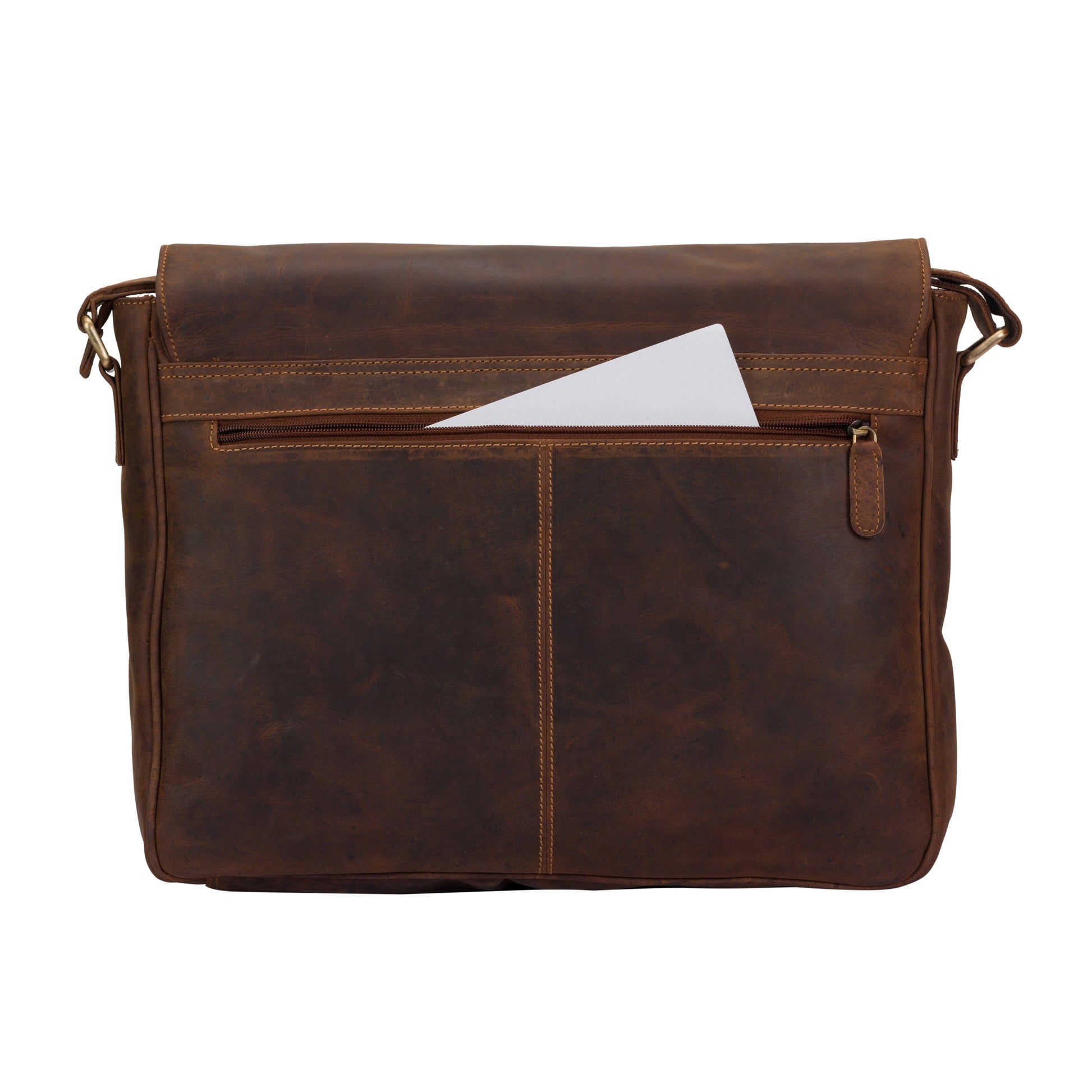 Leather Laptop Bag Richard Sandal - Greenwood Leather