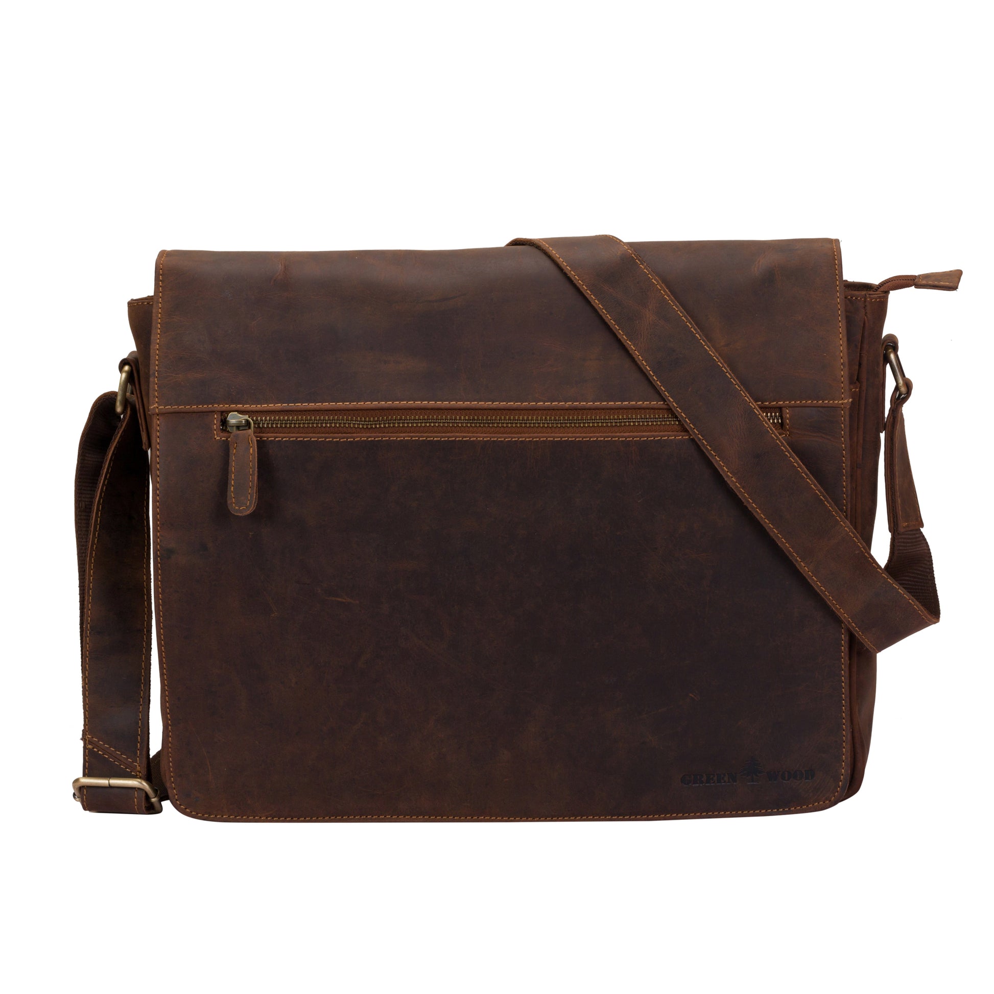 Leather Laptop Bag Richard Sandal - Greenwood Leather