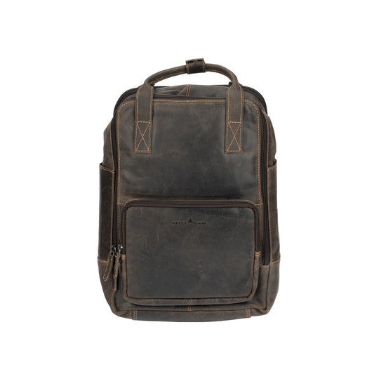 Leather Backpack Yukon - Brown - Greenwood Leather