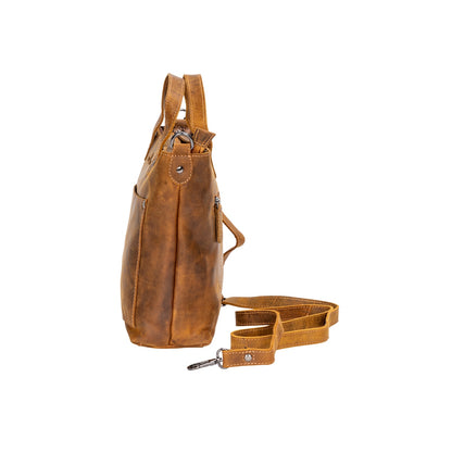 Mini Crossbody Tote Bag Panama - Camel