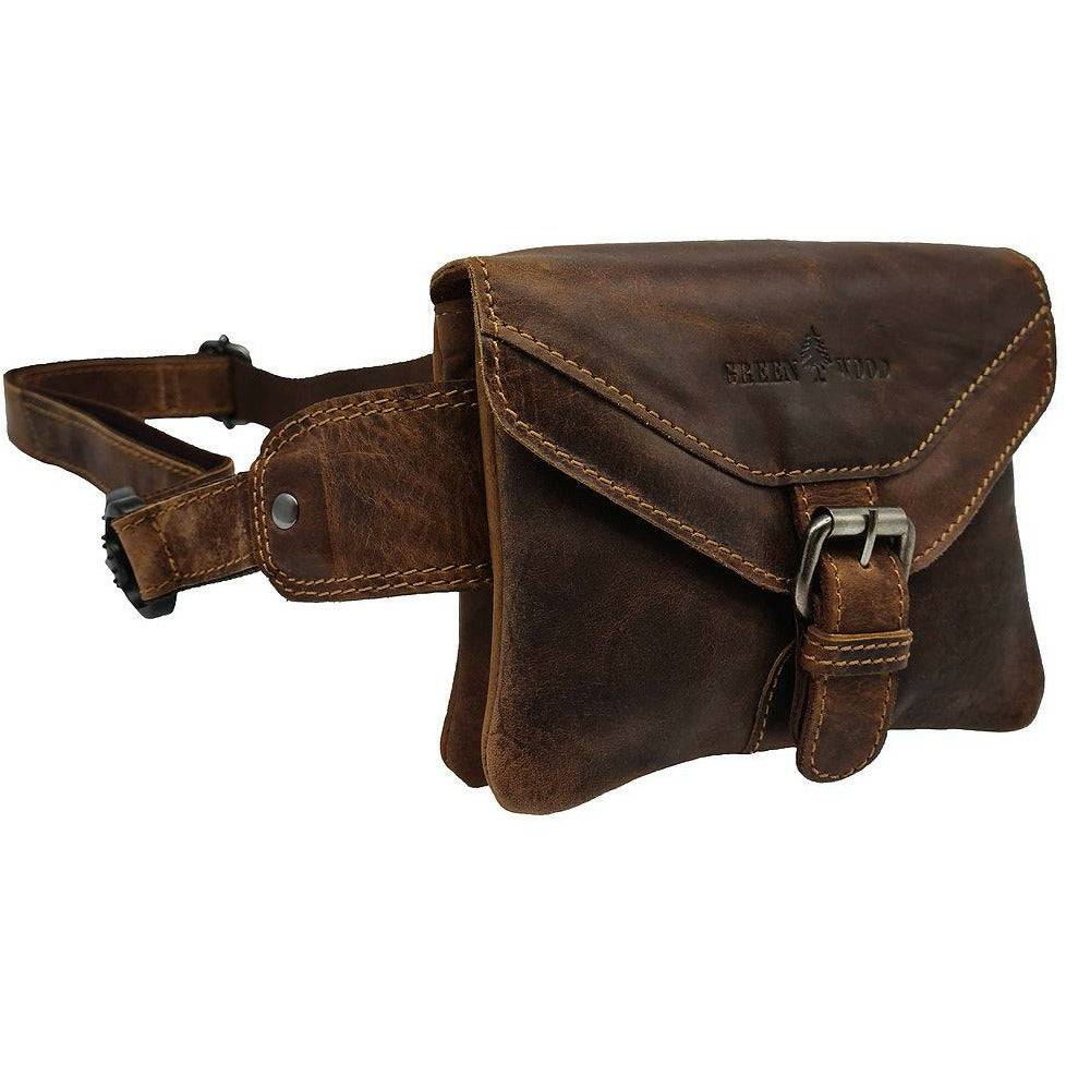 Leather Women Waist Pack Jax - Sandel - Greenwood Leather