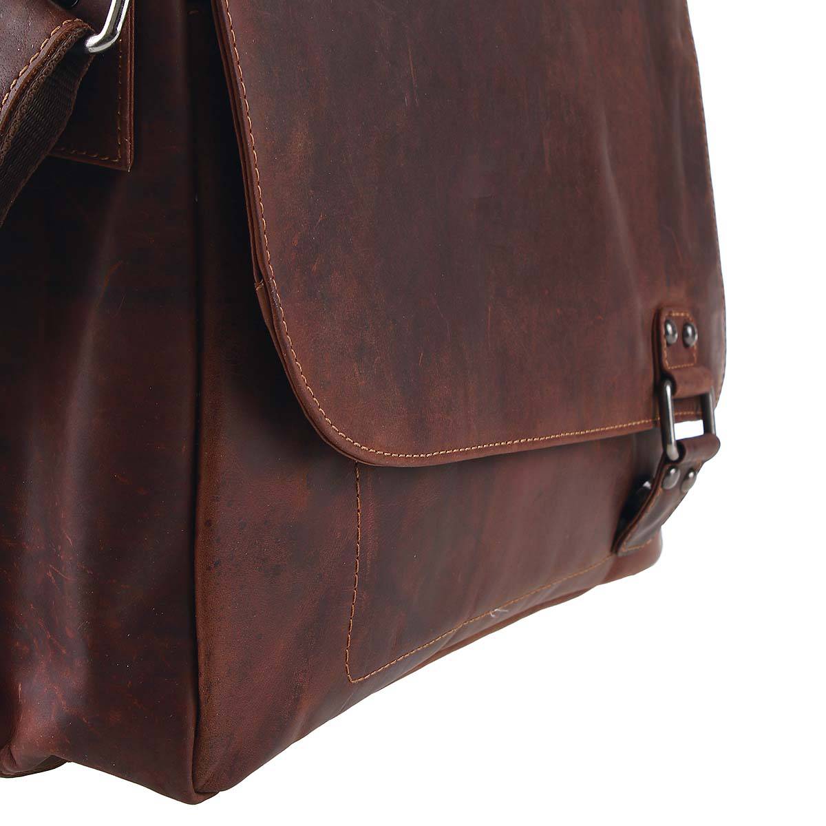 Leather Shoulder Bag - Martin Sandal - Greenwood Leather