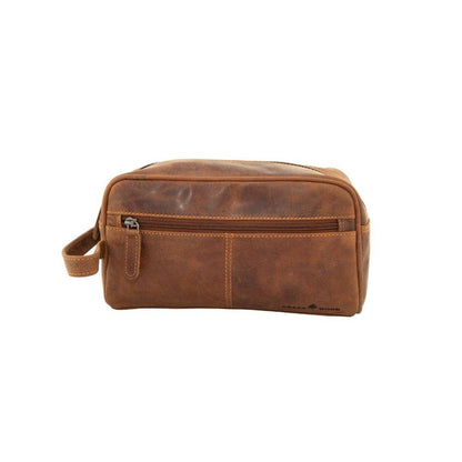 Leather Toiletry Bag Sandal - Banff - Greenwood Leather